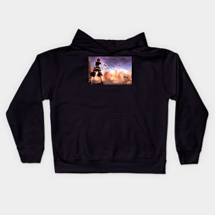 The Secret Battle: Sora vs Lingering Will Kids Hoodie